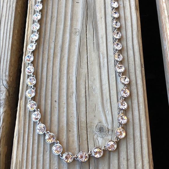 Givenchy Jewelry - Givenchy Stunning Vintage Clear Crystal Necklace!